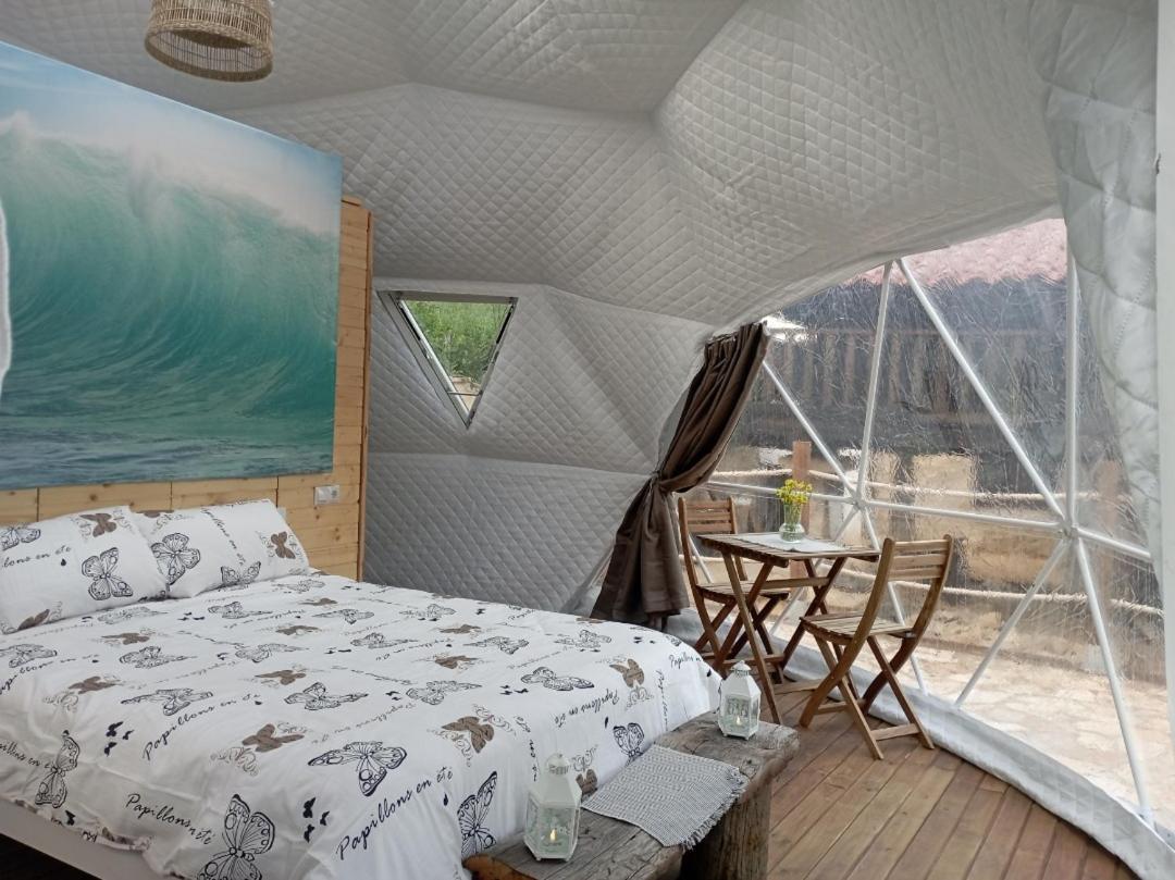 Hotel Glamping Quintana Gijón Zewnętrze zdjęcie