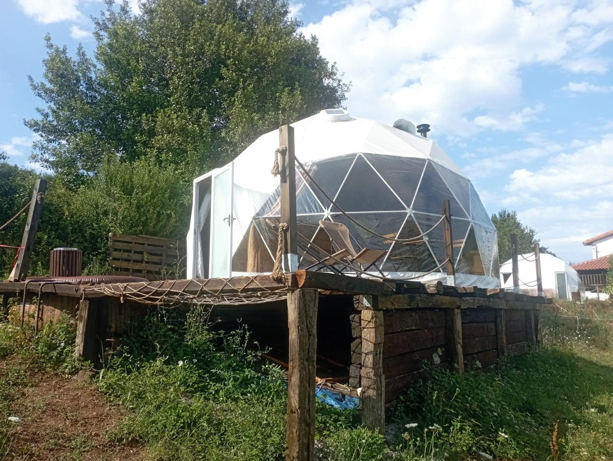 Hotel Glamping Quintana Gijón Zewnętrze zdjęcie