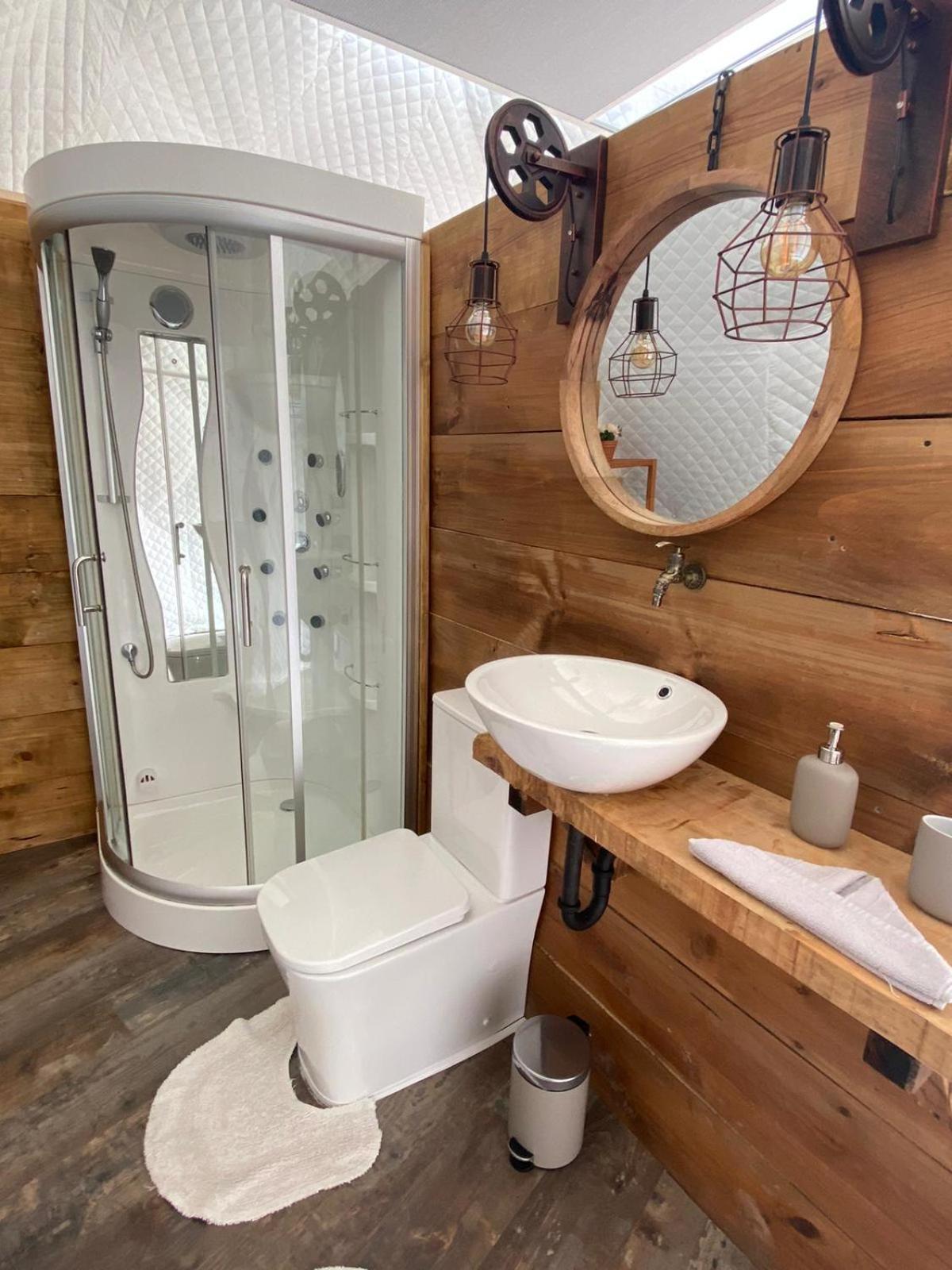 Hotel Glamping Quintana Gijón Zewnętrze zdjęcie